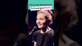 Paulina Behrendt  Schweigepflicht [upl. by Franny199]