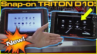 The All New Snapon Triton D10 Scan Tool How Does It Compare To ZEUS amp As A Standalone [upl. by Esyned652]