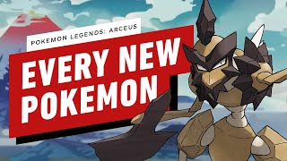 Pokemon Legends Arceus  All New Pokemon [upl. by Allimak242]