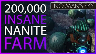 200K Nanites PER HOUR Runaway Mould Nanite Farm Guide  Step By Step No Mans Sky Farming Guide NMS [upl. by Yt]