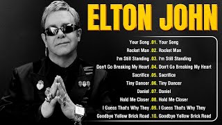 Elton John Ultimate Greatest Hits Playlist  Best Songs Collection Full Album [upl. by Odlonra]