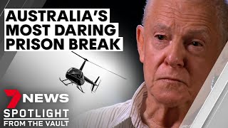 Australias most daring prison escape John Killicks helicopter break out  7NEWS Spotlight [upl. by Llerruj279]