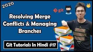 Resolving Merge Conflicts With Example  Git Tutorials 17 [upl. by Ibor110]