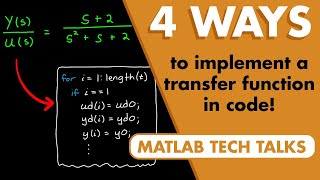 4 Ways to Implement a Transfer Function in Code  Control Systems in Practice [upl. by Iolanthe]