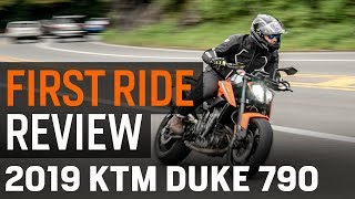 KTM 790 Duke First Ride Review [upl. by Ahsian208]