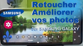 Samsung  Comment retoucher une photo [upl. by Ranitta]