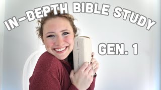 BIBLE STUDY ON GENESIS chapter 1 [upl. by Zanlog359]