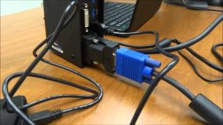 Lenovo ThinkPad USB 30 Dock with Dual Video Review [upl. by Anwahsal]