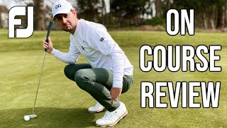 FootJoy Premiere Series Golf Shoes  ONCOURSE REVIEW [upl. by Siravaj]