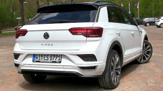 2021 VW TROC 15 TSI RLine 150 PS TEST DRIVE [upl. by Alesig37]