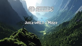 Juice WRLD  Maze 8D AUDIO [upl. by Assiruam]