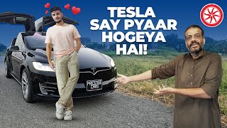 ShahveerJay  Tesla Model X 100D  PakWheels [upl. by Eirameinna447]