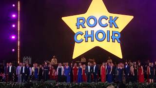 Rock Choir Live at BBC Proms in the Park 2018 quotHallelujahquot [upl. by Sugna660]