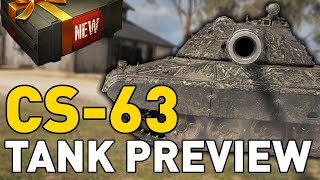 CS63  Tank Preview  World of Tanks [upl. by Iaj]