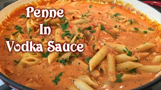 Penne in Vodka Sauce [upl. by Aikaj]