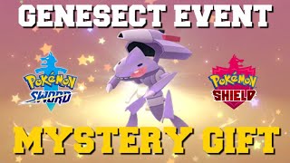 GENESECT MYSTERY GIFT EVENT CODE POKEMON SWORD AND SHIELD MYSTERY GIFTS [upl. by Yadrahc]