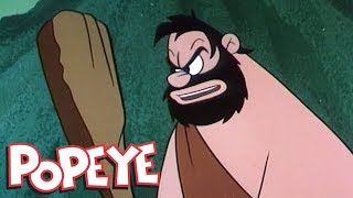 Classic Popeye Episode 5 Caveman Capers AND MORE [upl. by Doxia]