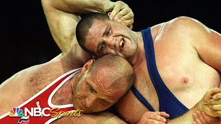 USAs Rulon Gardner stuns undefeated quotRussian Bearquot Aleksandr Karelin in Olympic epic  NBC Sports [upl. by Akisey]