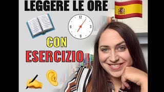 Corso di SpagnoloLEGGERE LE ORE 🕰 🇪🇸 [upl. by Nick]