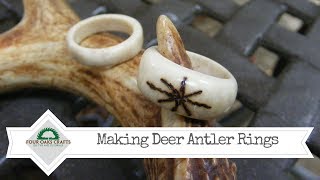 How to Make Antler Rings [upl. by Wyly460]