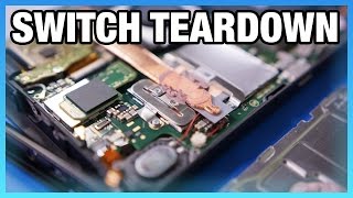 Nintendo Switch Teardown amp Disassembly [upl. by Ahsiened]