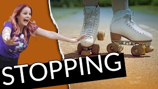 Roller Skating Stopping  3 Different Techniques To Stop Confidently [upl. by Dodds]