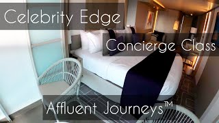 Celebrity Edge Concierge Class with Infinite Veranda [upl. by Assirahc]