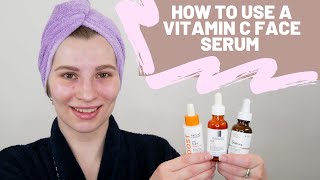 How to use a Vitamin C Face Serum [upl. by Sander]