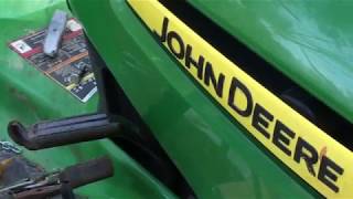 John Deere X300 Mower Maintenance [upl. by Samira593]