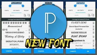 Cara Menambahkan Font Baru Di Pixellab [upl. by Divine]