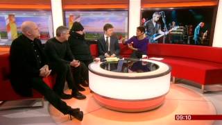 The Stranglers BBC Breakfast 2015 [upl. by Maurili]