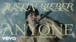 Justin Bieber  Anyone Official Live Performance  Vevo [upl. by Ireg]