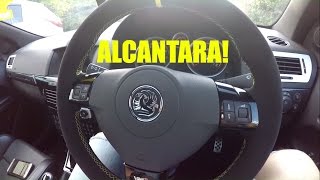 VXR Modification Alcantara Steering wheel [upl. by Alliber]