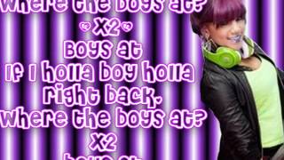 OMG Girlz quotWhere The Boys Atquot Lyrics [upl. by Horten]