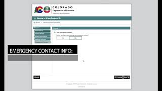 How to Renew Your Colorado ID Online [upl. by Schouten]