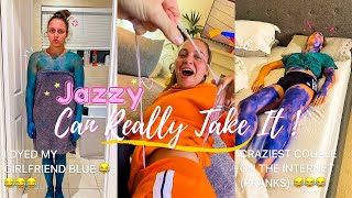 KRISTEN HANBY VS GIRLFRIEND 😂 Funniest Couple Pranks Compilation 2021 [upl. by Aneg]