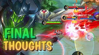 My Overall Thoughts About Revamp Argus amp Some Advice  Mobile Legends [upl. by Anawaj]