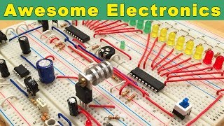 10 Cool Electronic Projects on Breadboard [upl. by Qifahs]