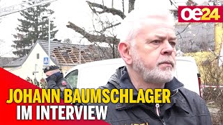 Hausexplosion in Langenzersdorf Johann Baumschlager im Interview [upl. by Kcir]