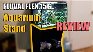 Fluval Flex 15G Aquarium Stand  Review [upl. by Stoneham204]