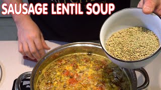 Sausage Lentil Soup [upl. by Schiff]