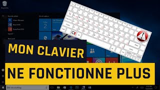 Mon clavier ne fonctionne plus dans Windows 10 3 Solutions [upl. by Suzanna]