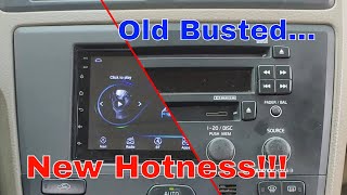 101 Android Double Din Car Radio DIY Install [upl. by Ericka]