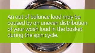 Front Load Washer Out of Balance [upl. by Murtha]