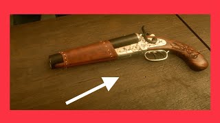 Top 3 sawed off shotgun customization Red Dead Redemption 2 [upl. by My171]