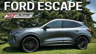 Learn all about the 2023 Ford Escape STLine Elite [upl. by Waldner]