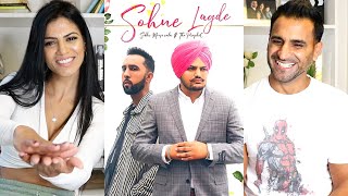 SOHNE LAGDE REACTION  SIDHU MOOSE WALA ft The PropheC  Punjabi Songs [upl. by Atterg]