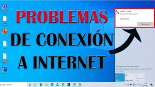 Me aparece la Red Wifi pero no me Conecta  No Hay Internet Segura Windows 10  SOLUCIÓN [upl. by Terpstra]