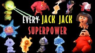 Incredibles 2  Every Jack Jack Superpower [upl. by Kingsly686]