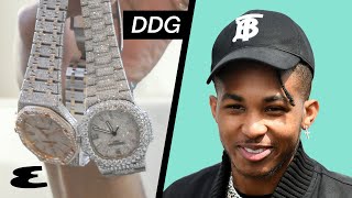 Rapper DDG Shows His Insane Watch Collection  Curated  Esquire [upl. by Ameehsat]